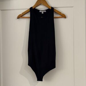 Gaze Sleek Black Bodysuit